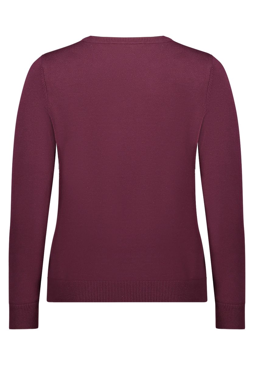 Klassischer Rundhals-Strickpullover
