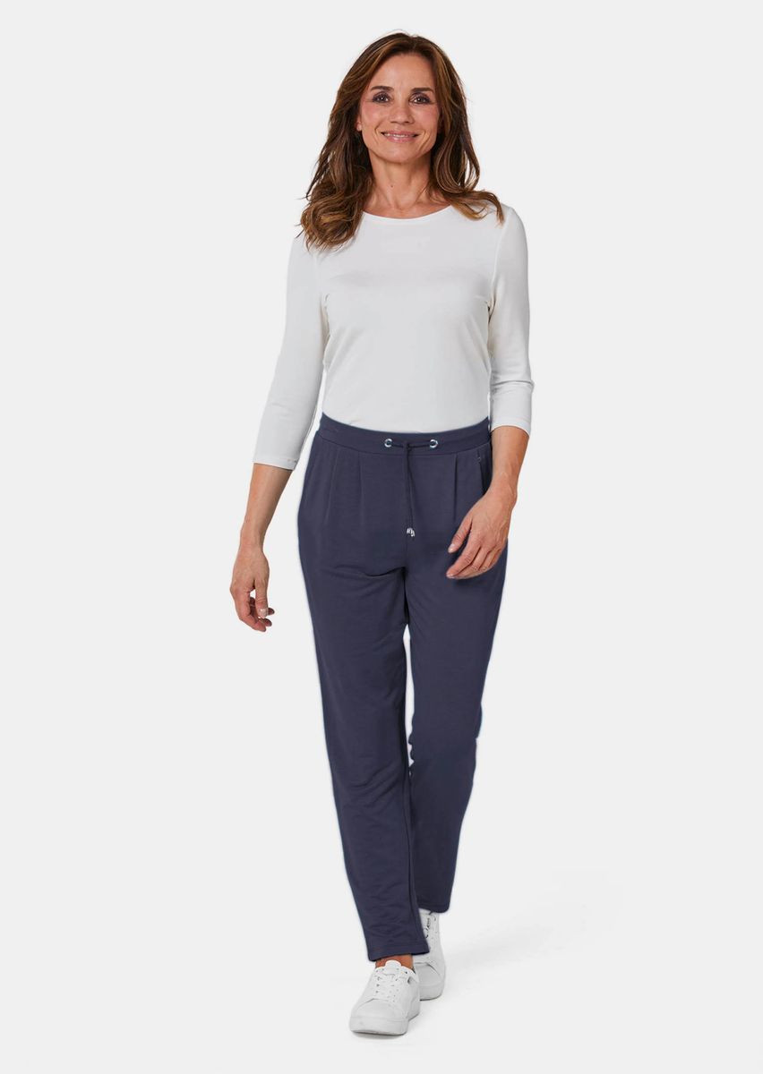 Weiche Schlupfhose mit Bundfalte