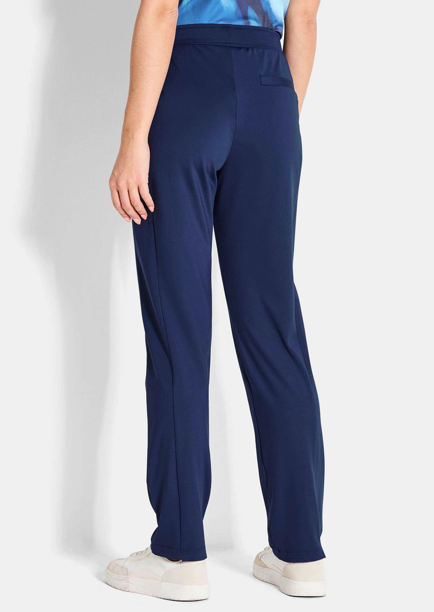 Sportlich Elegante Tapered Stretchhose