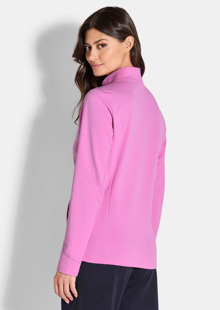 Vielseitige Sweatjacke mit Baumwollanteil