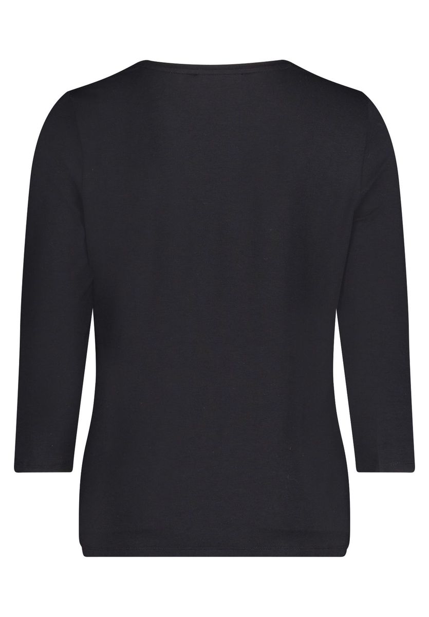 Verziertes 3/4-Arm Jersey-Top