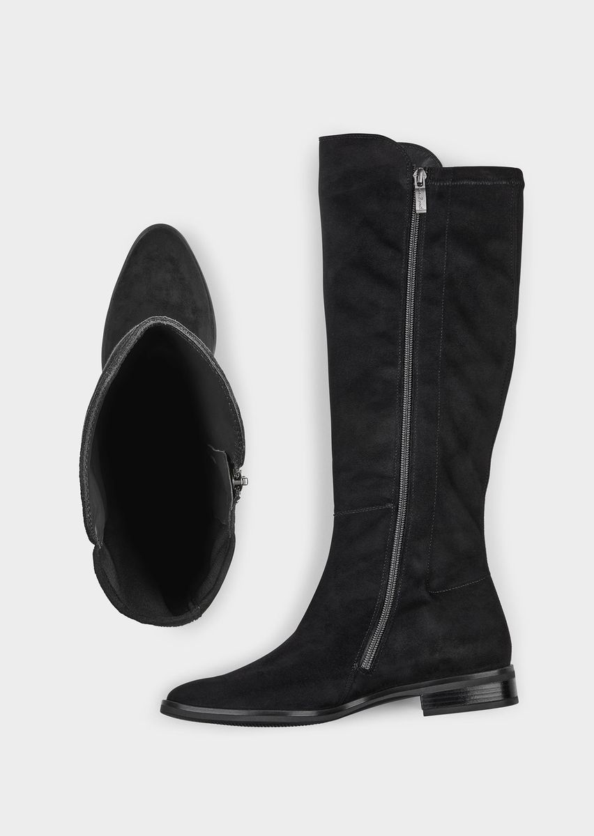 Elegante Kniehohe Stretch-Stiefel