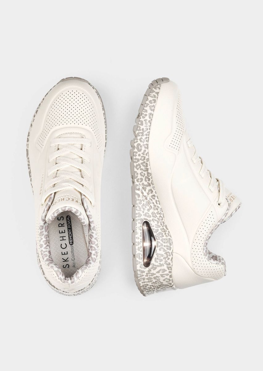 Keilsneaker mit Leoparden-Print