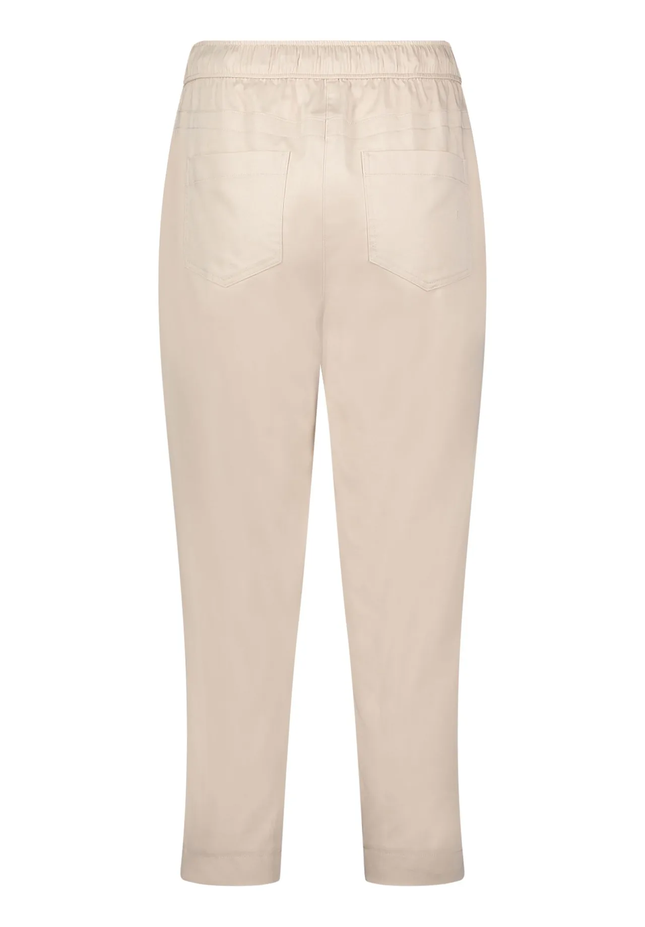 High-Waist-Hose mit geradem Bein