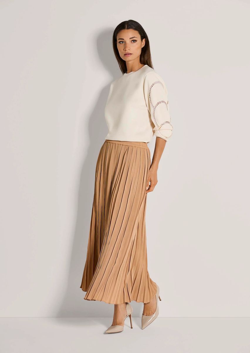 Eleganter Plisseerock zum Schlüpfen