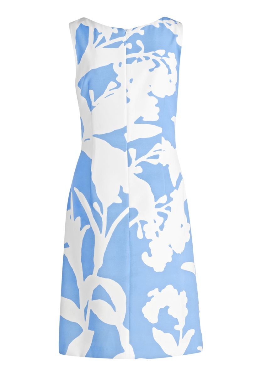 Elegantes Cocktailkleid mit Blumenmuster