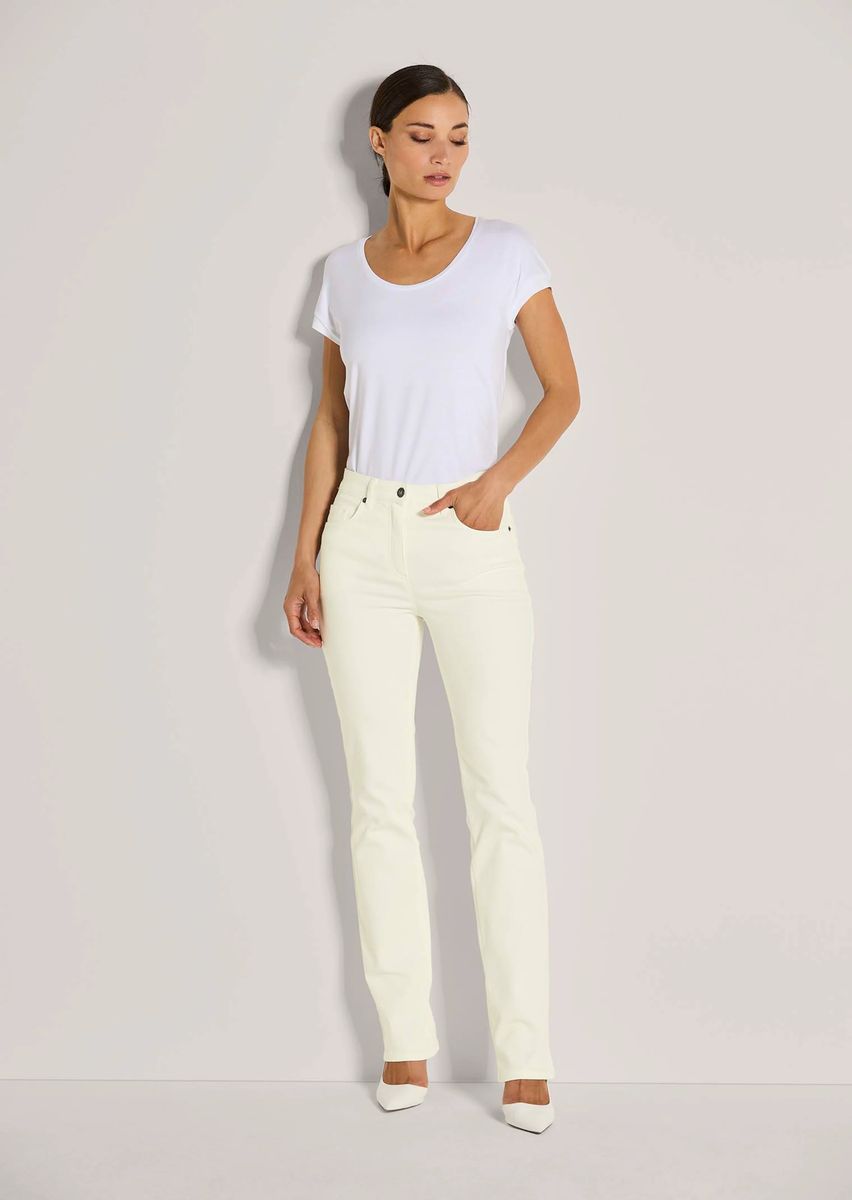Klassische Five-Pocket-Jeans mit geradem Bein