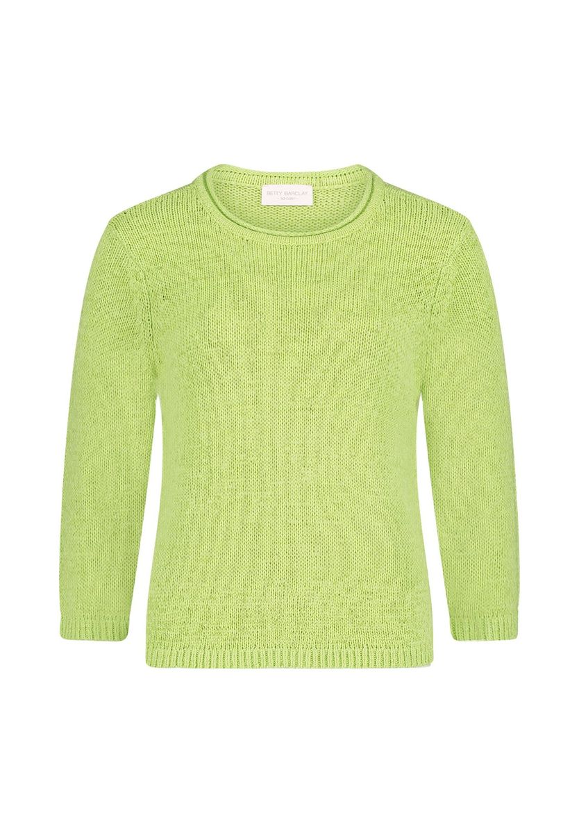 Klassischer Strickpullover mit 3/4-Ärmeln