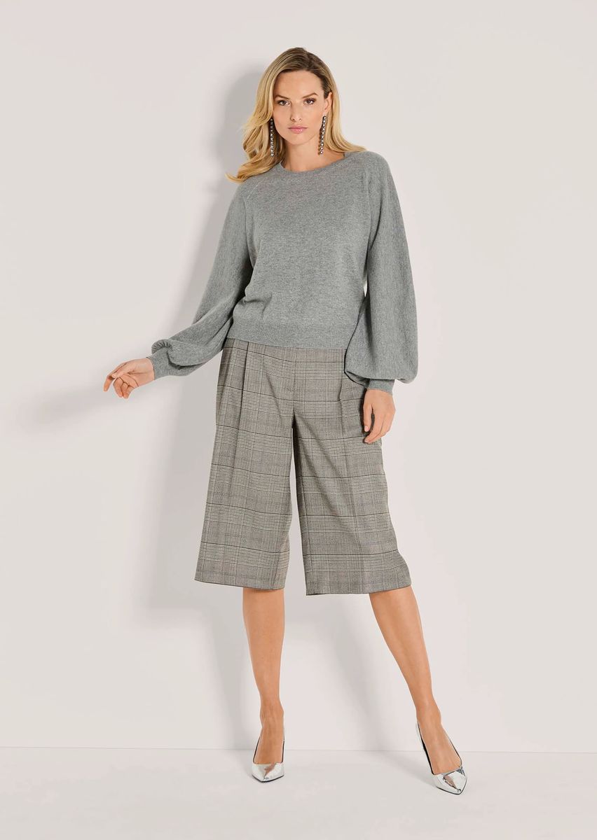 Kastenpullover mit Kaschmir-Anteil