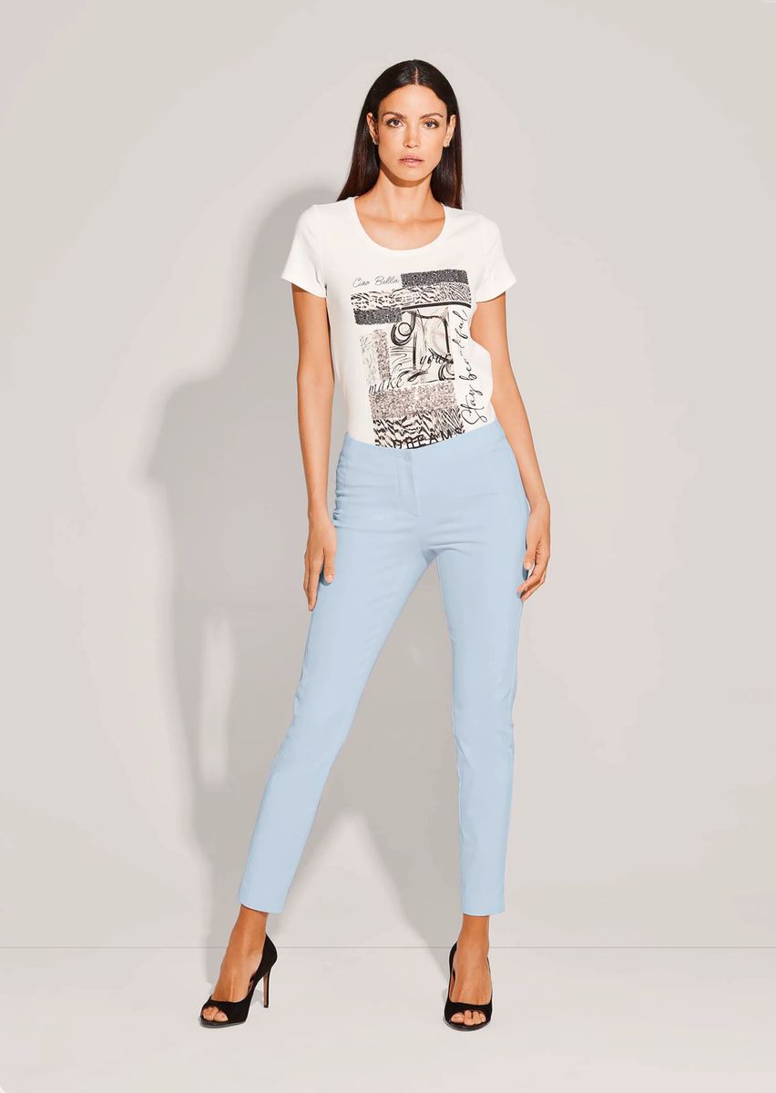 Schmal geschnittene High-Stretch-Hose