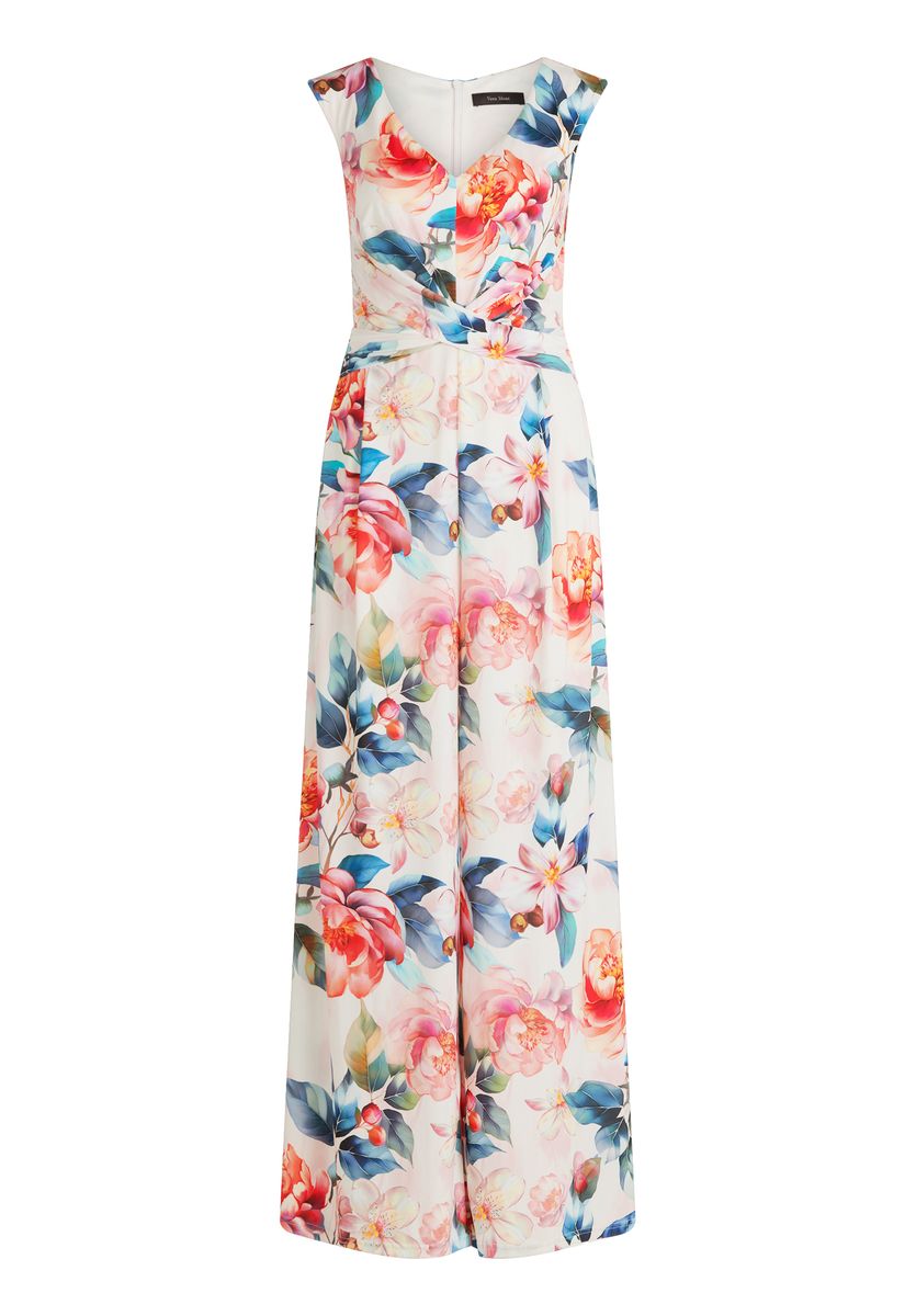 Eleganter Jumpsuit mit Blumenmuster