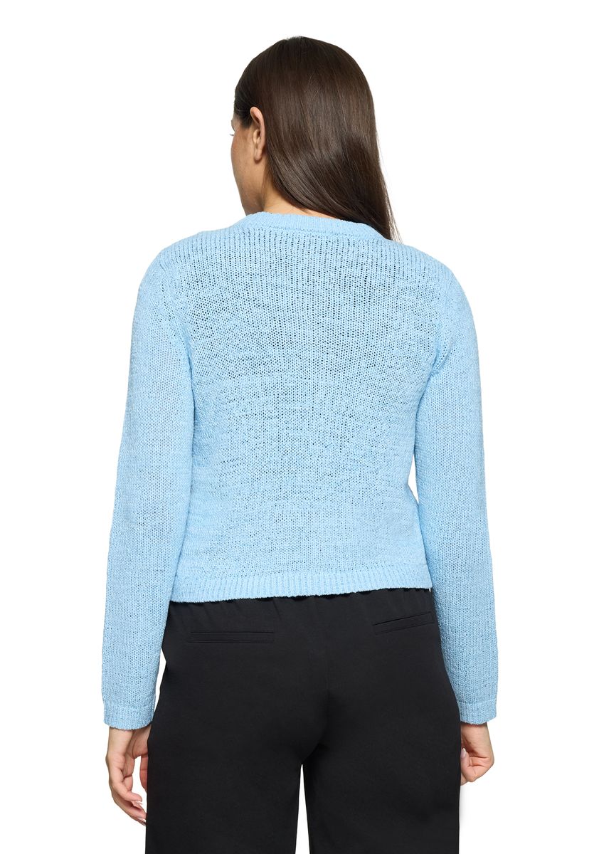 Strukturierter Strick-Cardigan mit Knöpfen