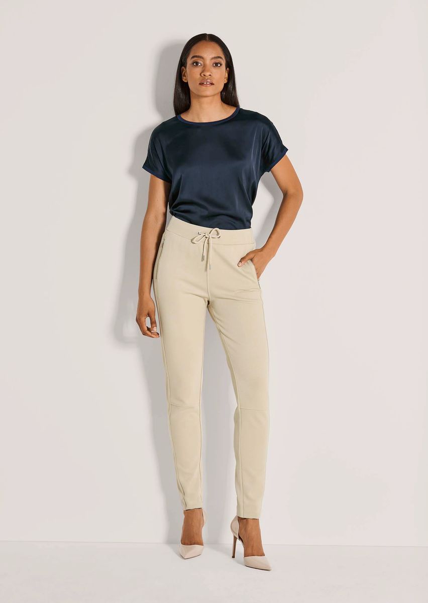 Elegante Joggpants mit Kordelzug