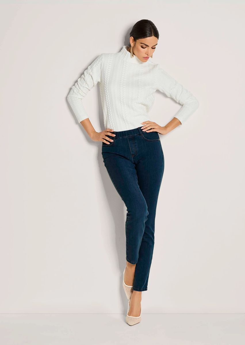 Schlanke Jeans zum Schlüpfen