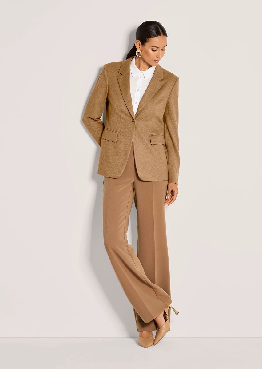 Klassischer Jersey-Blazer in Melange