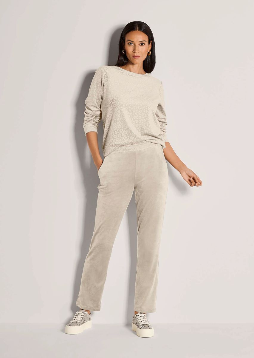 Weiche Nicki-Schlupfhose in Beige
