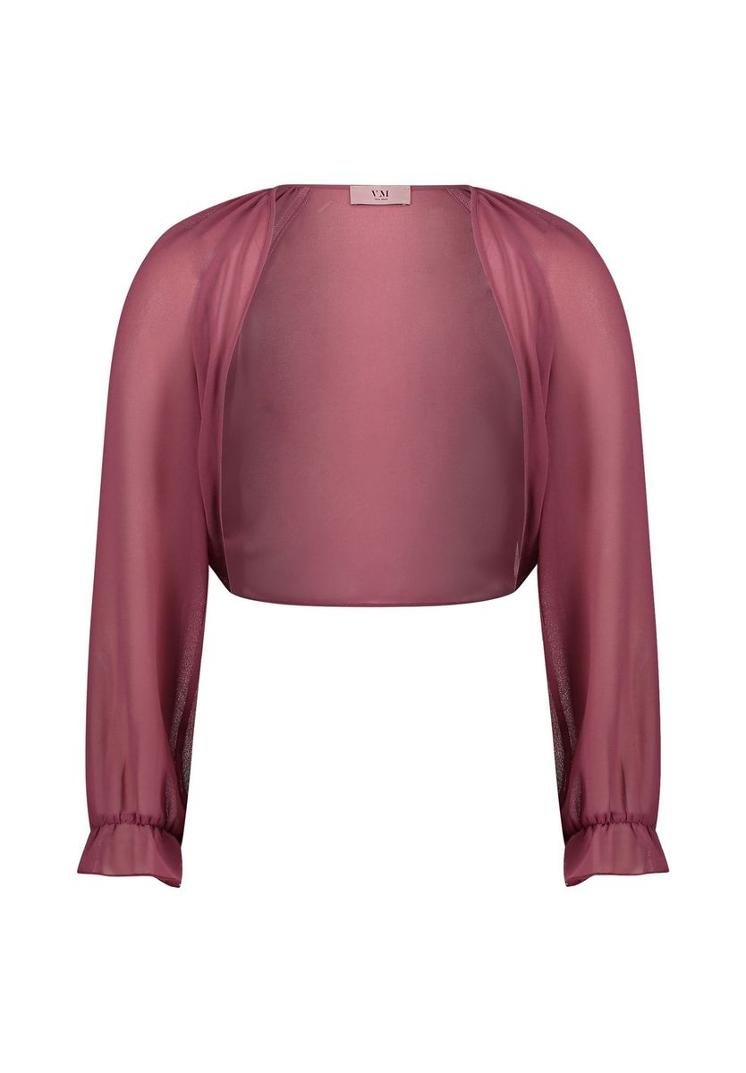 Hauchzarter Chiffon-Bolero mit Raglanärmeln