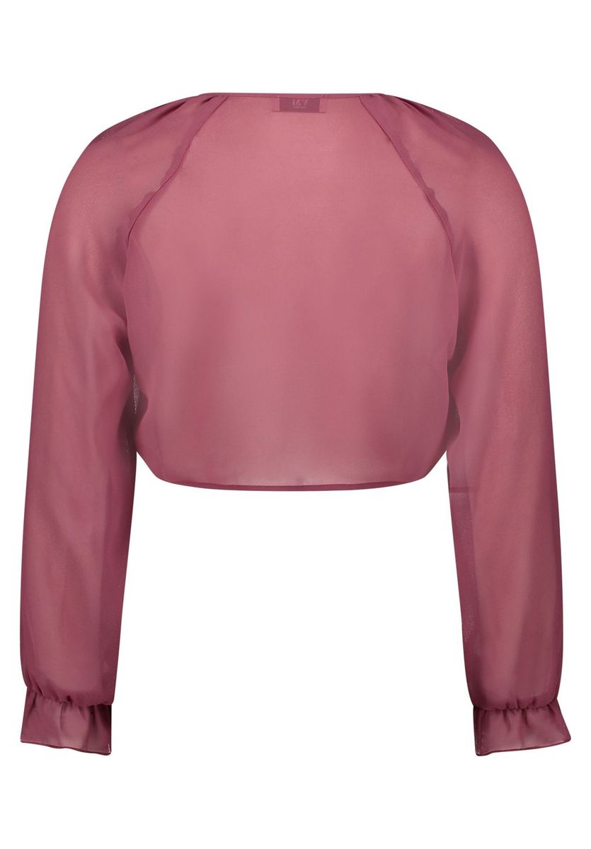 Hauchzarter Chiffon-Bolero mit Raglanärmeln
