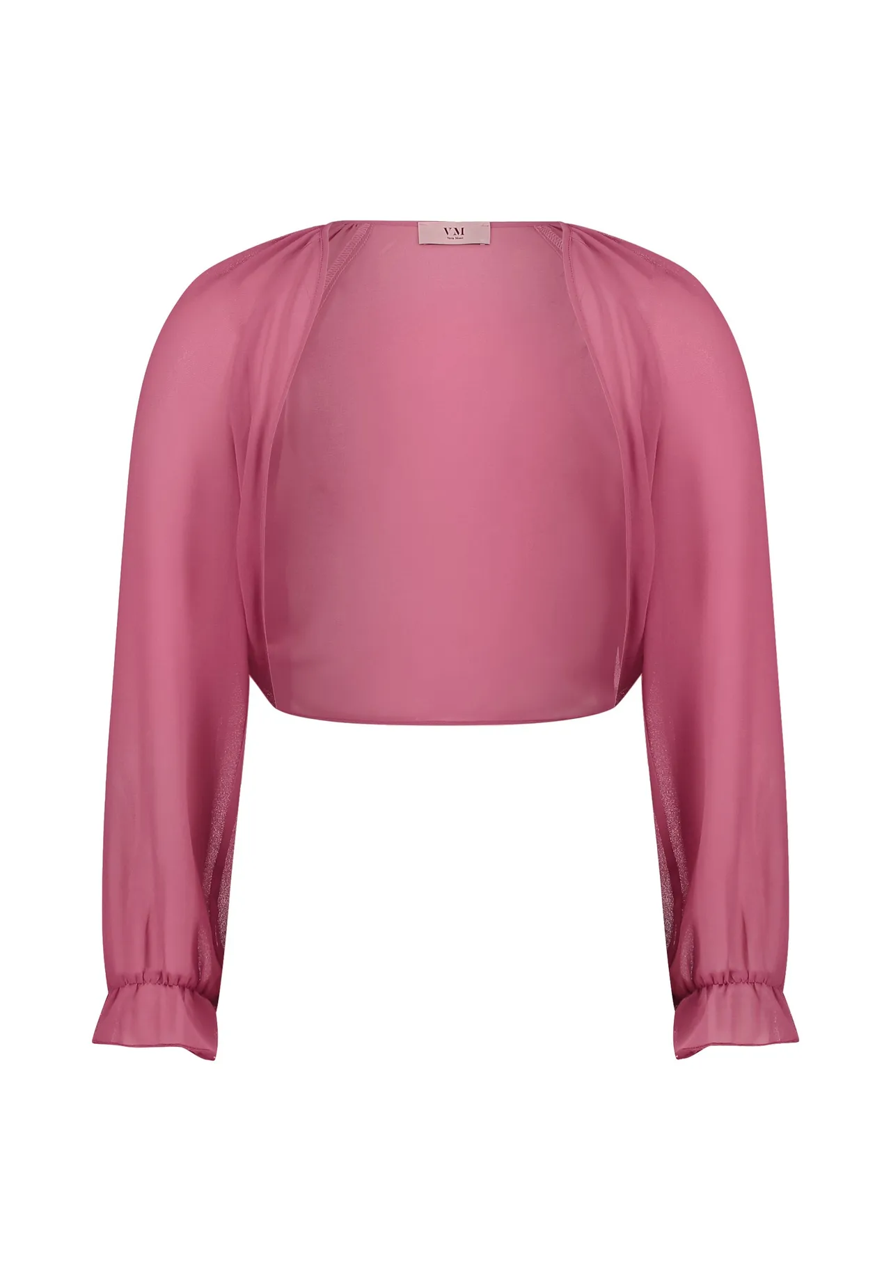 Hauchzarter Chiffon-Bolero mit Raglanärmeln