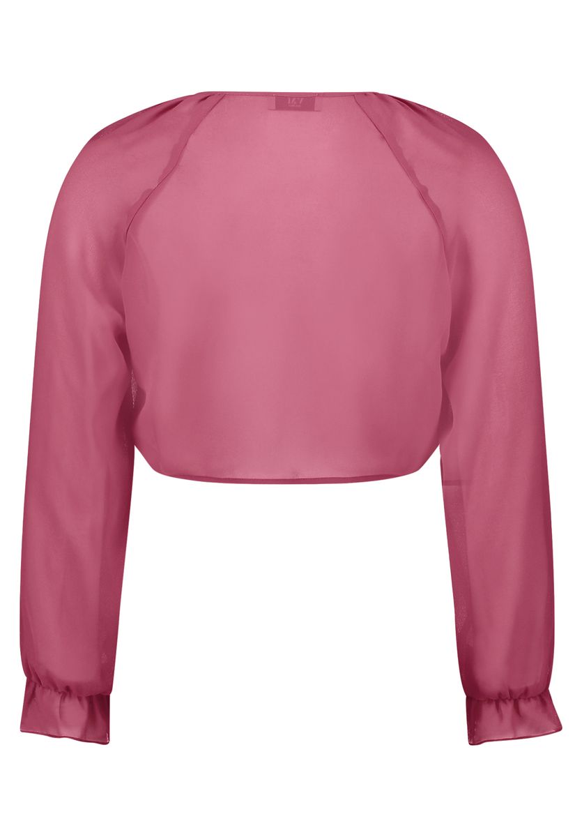 Hauchzarter Chiffon-Bolero mit Raglanärmeln