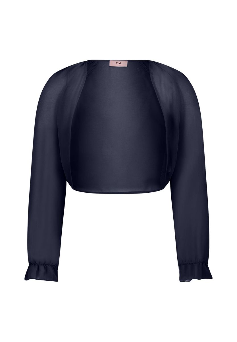 Elegantes Chiffon-Bolero mit Raglanärmeln