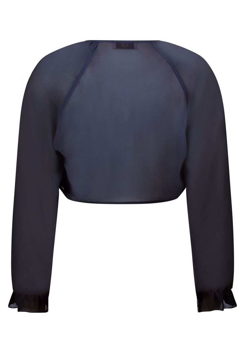 Elegantes Chiffon-Bolero mit Raglanärmeln