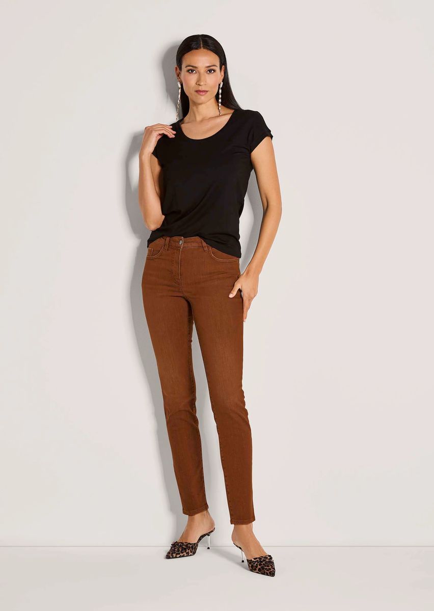 Five-Pocket Slim-Fit-Stretch-Jeans