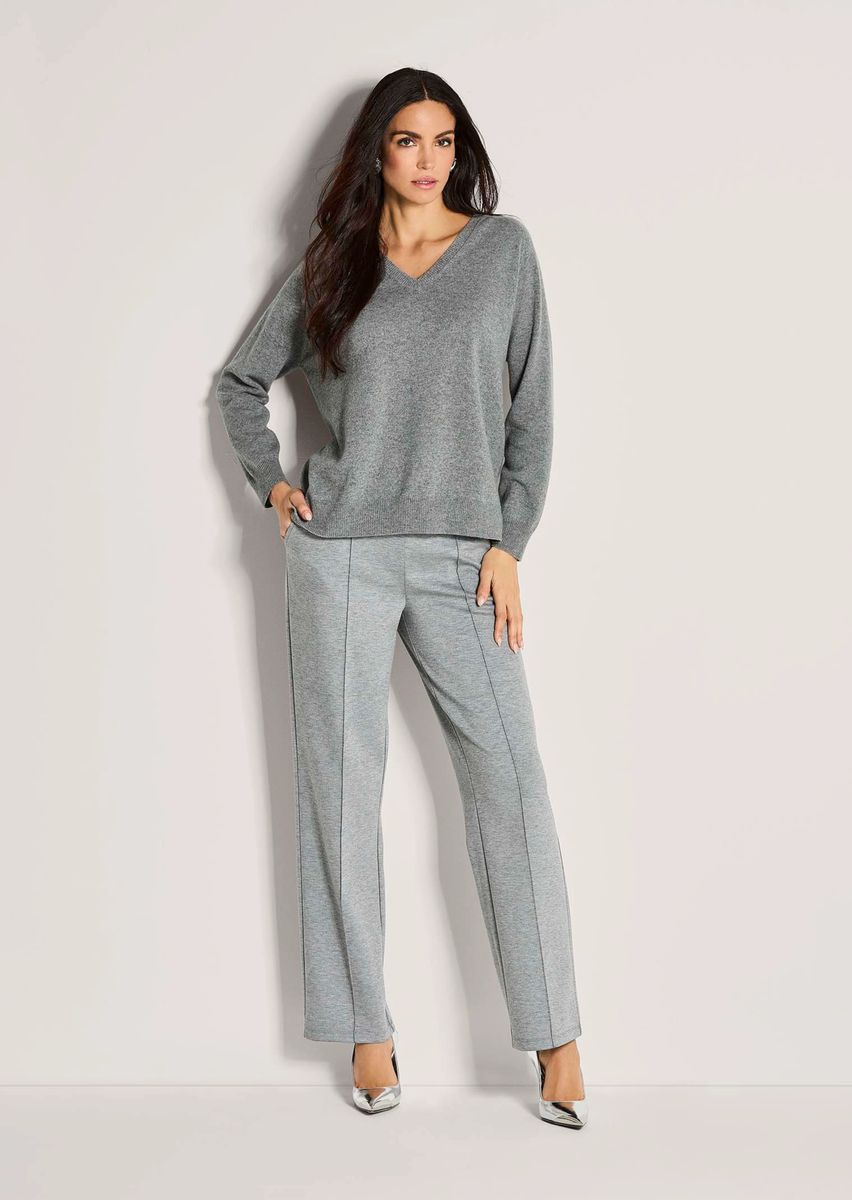 V-Pullover aus reinem Kaschmir