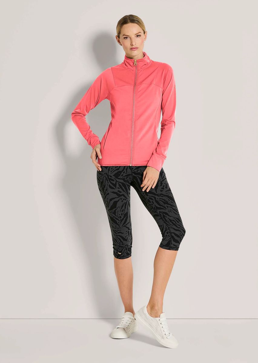 Funktionale Trainingsjacke mit Reißverschluss