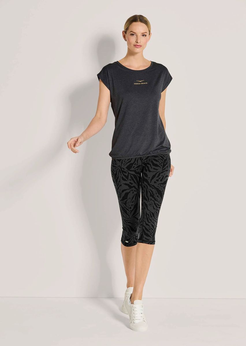 Locker geschnittenes Funktions-Sportshirt