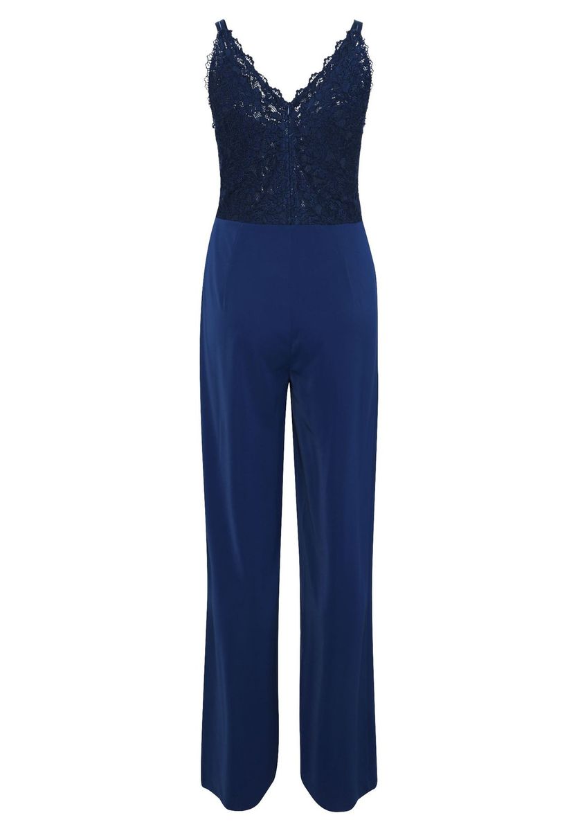 Eleganter Jumpsuit mit Spitzenoberteil