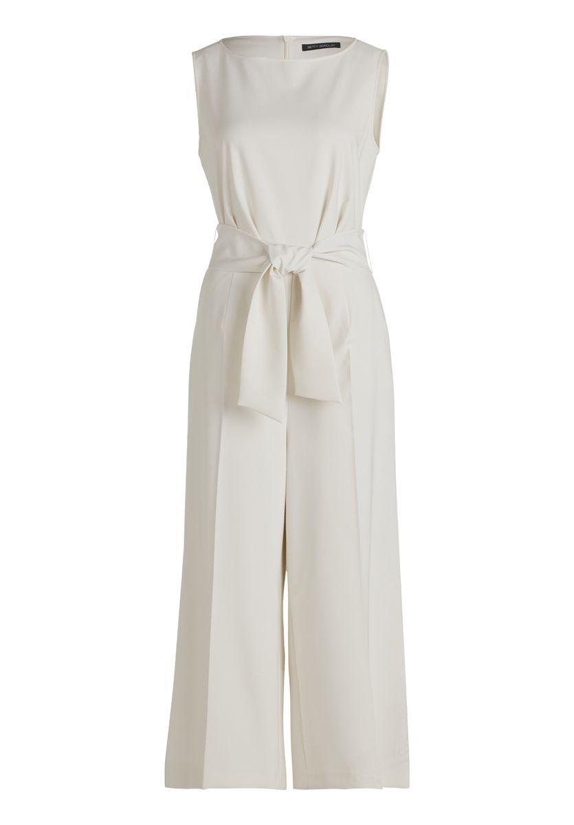 Eleganter Jumpsuit mit Bindegürtel