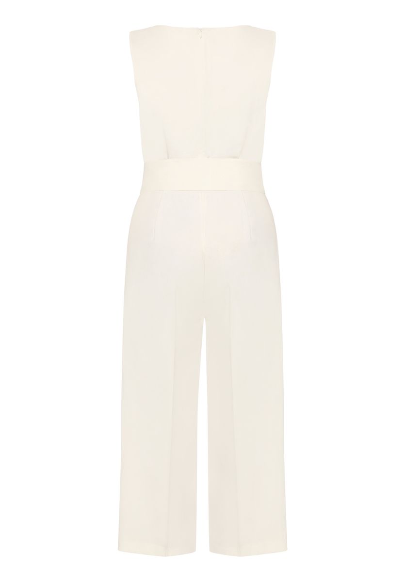 Eleganter Jumpsuit mit Bindegürtel