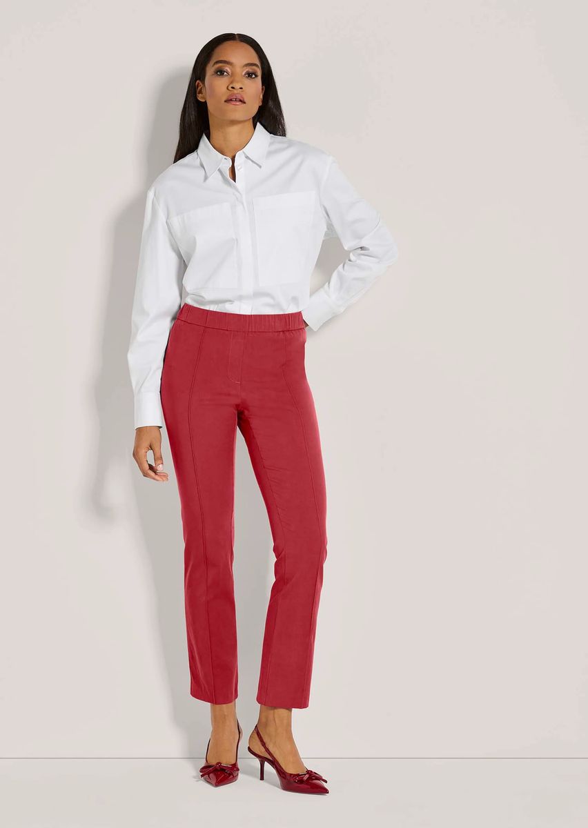 Elegante Schlupf-Jeggings mit Biesen