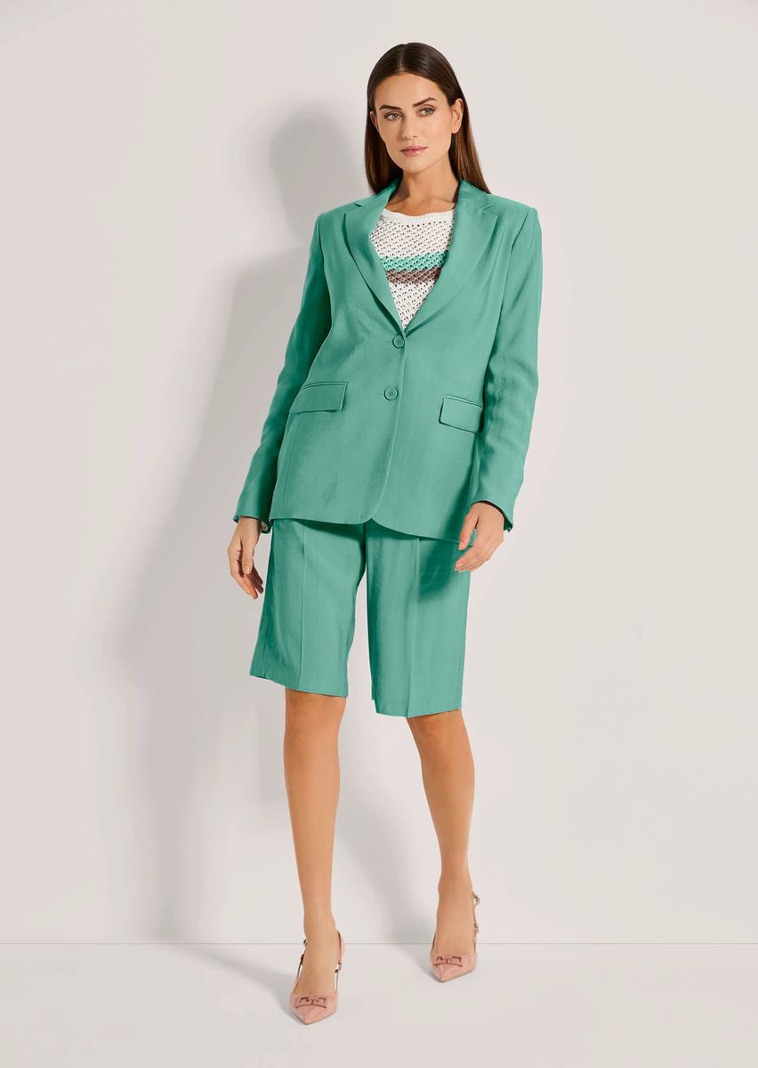 Eleganter Einreihiger Longblazer