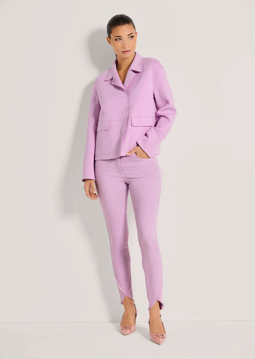 Kurzer Blazer in Boxy-Form