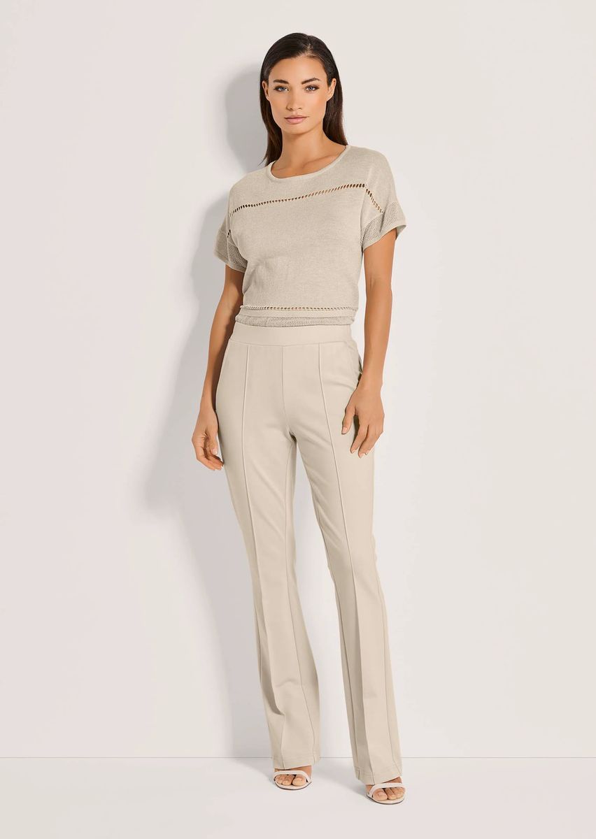 Elegante Bootcut-Hose zum Schlüpfen
