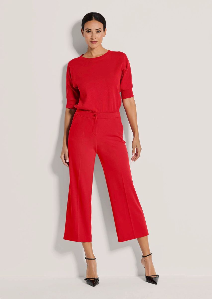 Elegante Culotte mit Bügelfalten