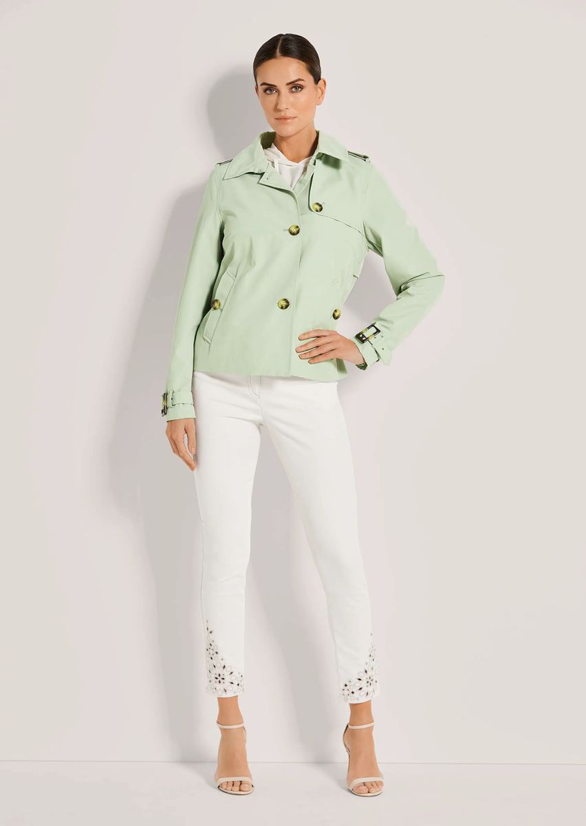 Kurze Jacke im Trench-Stil