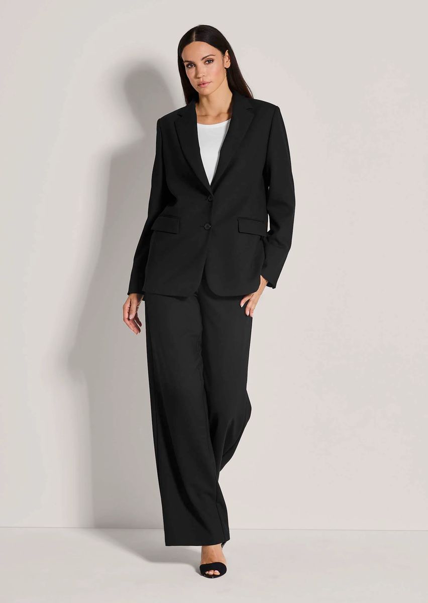 Klassischer einreihiger Stretch-Blazer