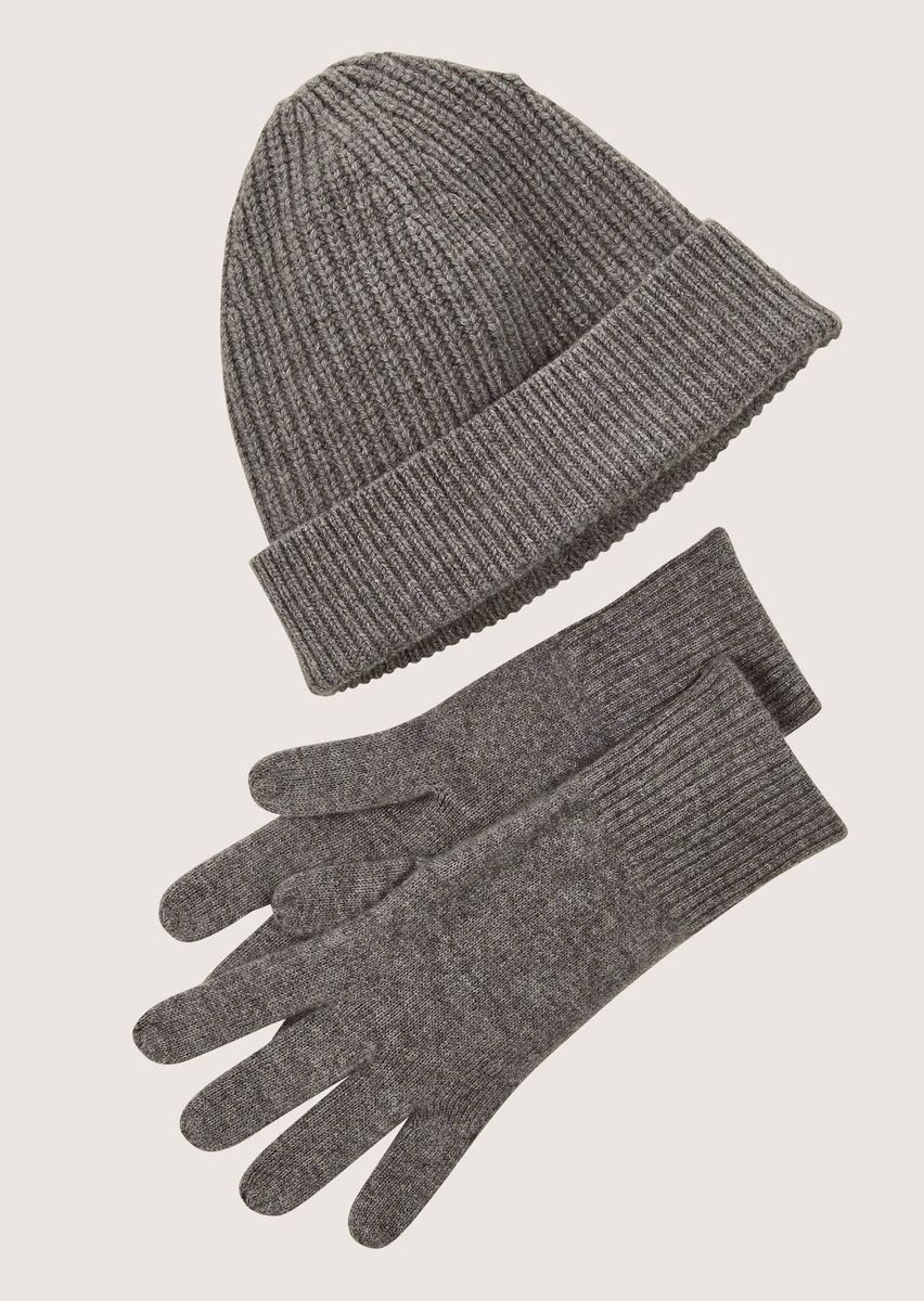 Elegantes Set aus reinem Kaschmir