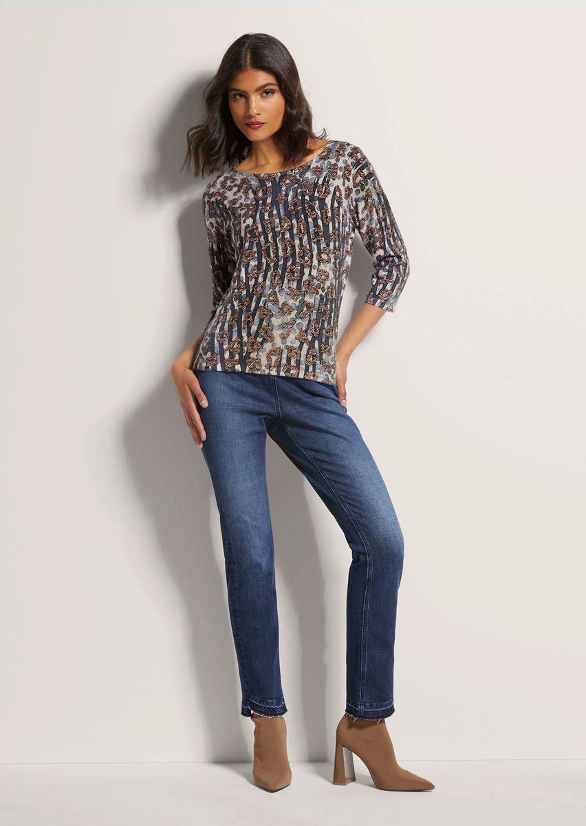 Pullover mit Unikat-Print