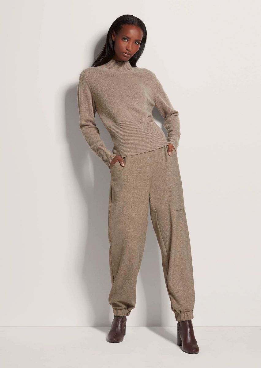 Kurzpullover aus Alpaka-Woll-Mix
