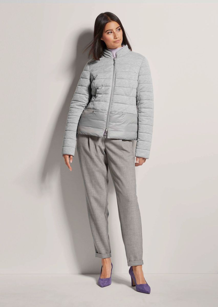 Wendbare wattierte Steppjacke