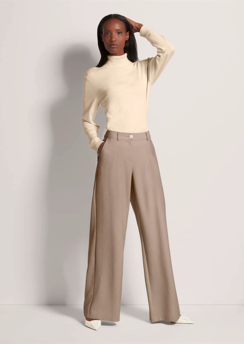 Elegante Weite Palazzo-Hose