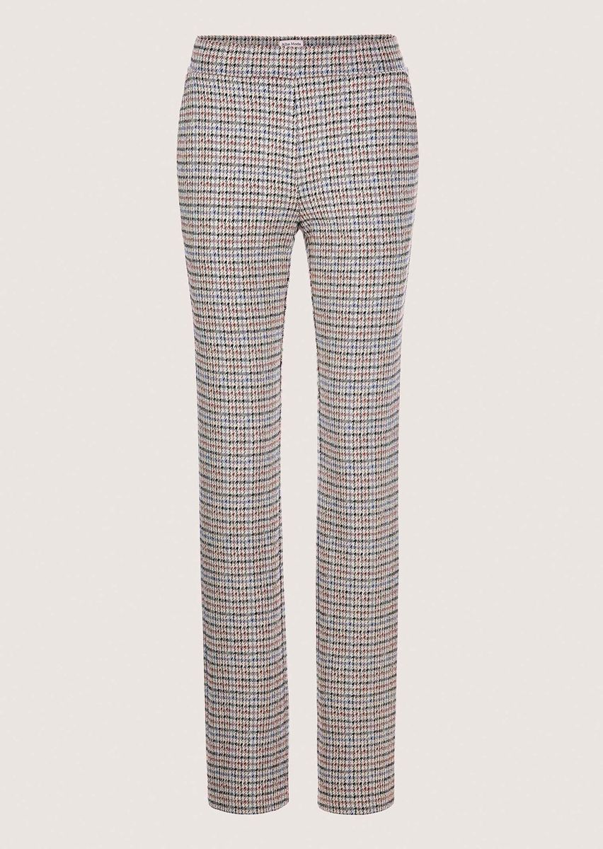 Karo-Joggpants in entspannter Passform
