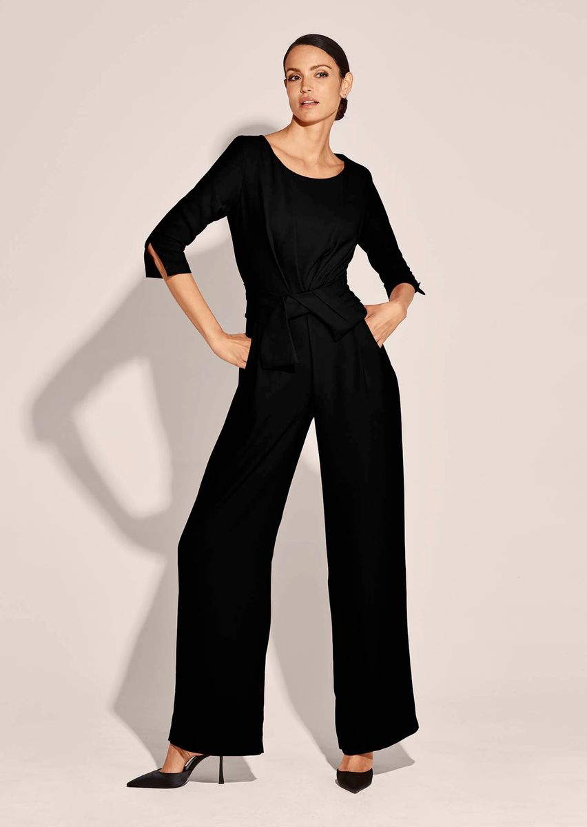 Eleganter Jumpsuit mit weitem Bein