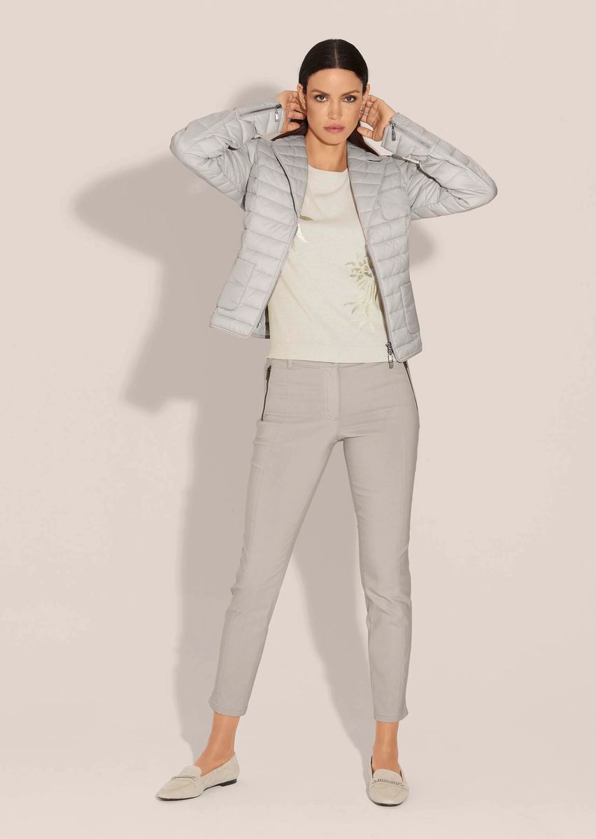 Leichte Steppjacke mit Reverskragen