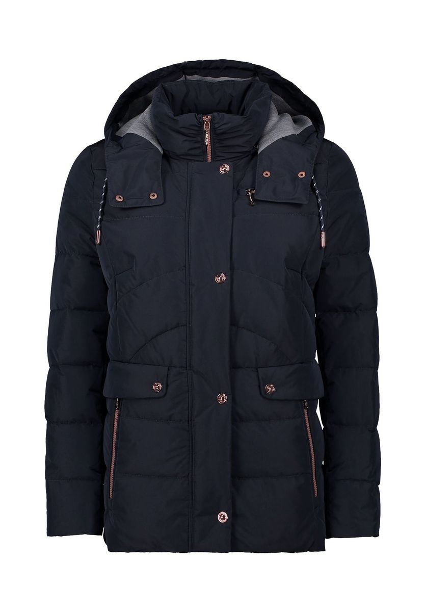 Sportliche Steppjacke mit Kapuze