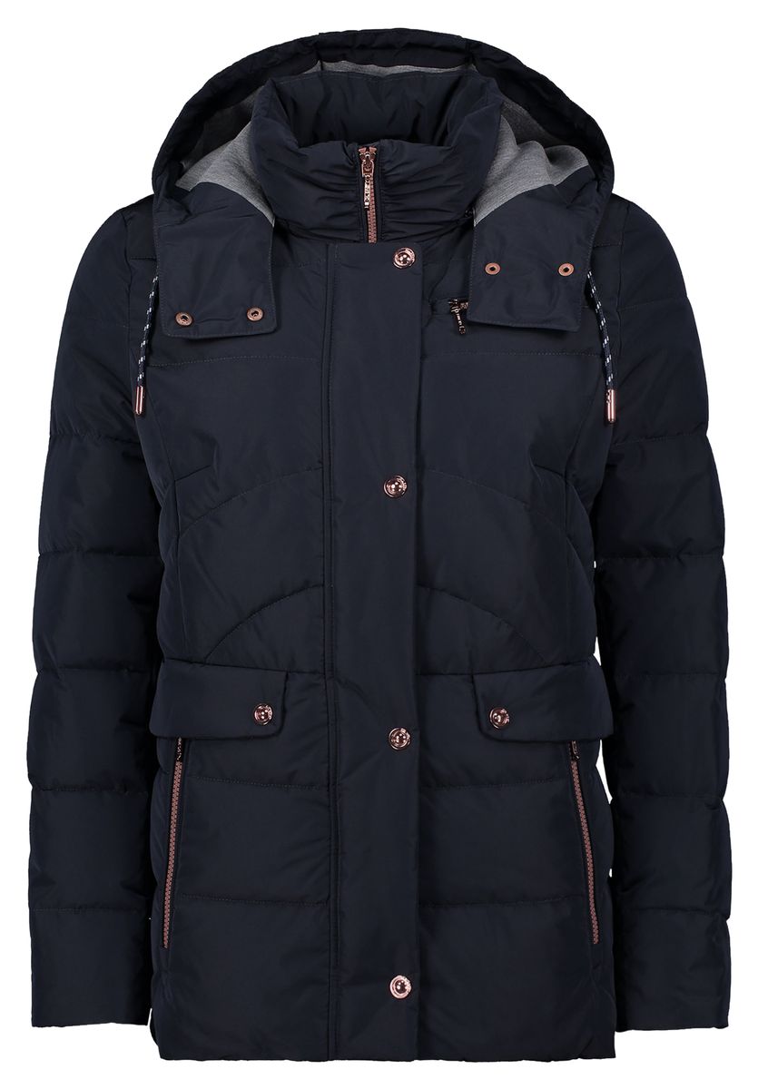 Sportliche Steppjacke mit Kapuze